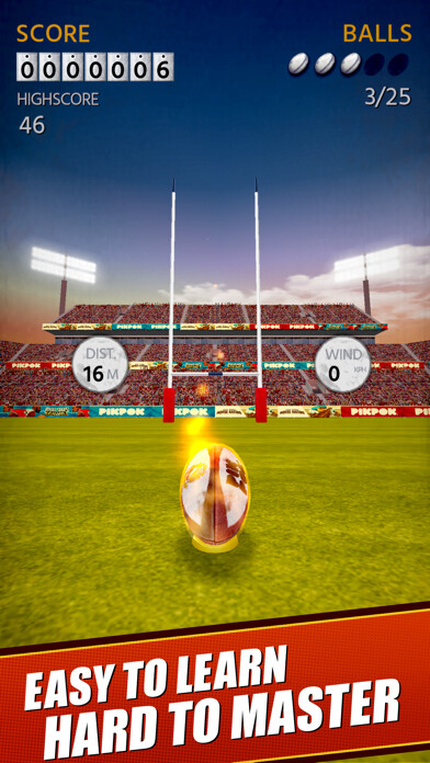 Emulate iPhone app Flick Kick Rugby Kickoff using MyAndroid Emulate iPhone app Flick Kick Rugby Kickoff using MyAndroid