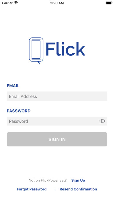 Emulate iPhone app Flick Light Switch using MyAndroid