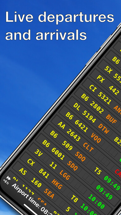 Emulate iPhone app Flight Board - Plane Tracker using MyAndroid Emulate iPhone app Flight Board - Plane Tracker using MyAndroid
