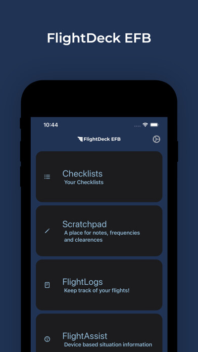 Emulate iPhone app FlightDeck EFB using MyAndroid