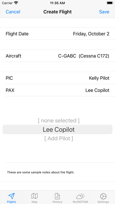 Emulate iPhone app FlightMeter using MyAndroid