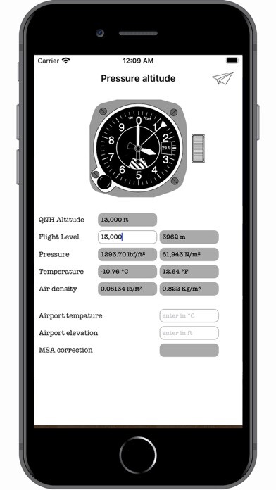 Emulate iPhone app Flight parameters using MyAndroid Emulate iPhone app Flight parameters using MyAndroid