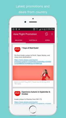 Emulate Android APK Flight Promotion for AirAsia Emulate Android APK Flight Promotion for AirAsia