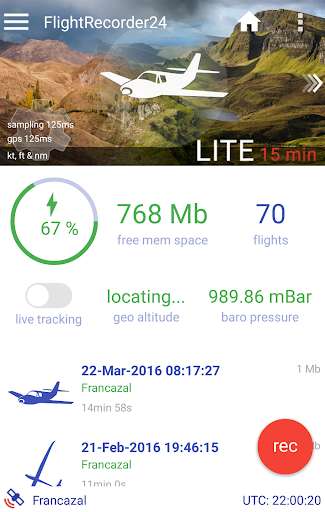 Run android online APK Flight Recorder 24 Lite from MyAndroid or emulate Flight Recorder 24 Lite using MyAndroid Run android online APK Flight Recorder 24 Lite from MyAndroid or emulate Flight Recorder 24 Lite using MyAndroid