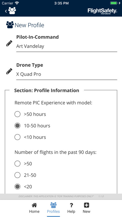 Emulate iPhone app FlightSafety sUAS FRAT using MyAndroid Emulate iPhone app FlightSafety sUAS FRAT using MyAndroid