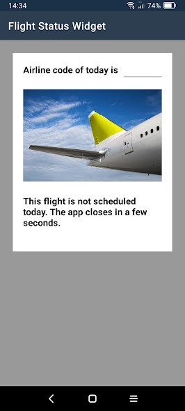 Run android online APK Flight Status Widget from MyAndroid or emulate Flight Status Widget using MyAndroid Run android online APK Flight Status Widget from MyAndroid or emulate Flight Status Widget using MyAndroid