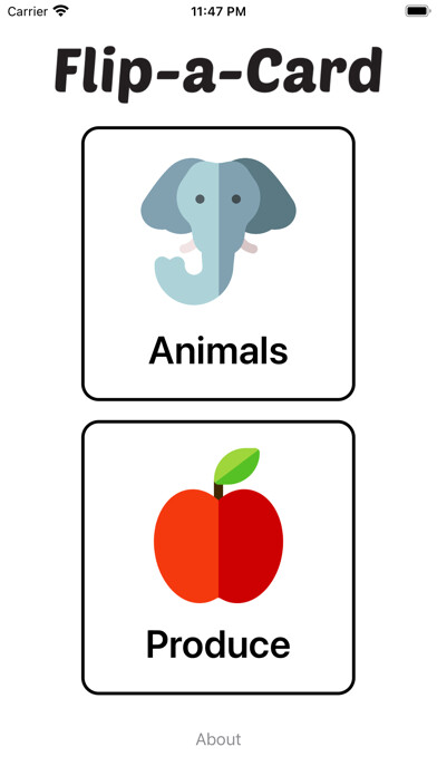 Emulate iPhone app Flip-a-Card using MyAndroid Emulate iPhone app Flip-a-Card using MyAndroid