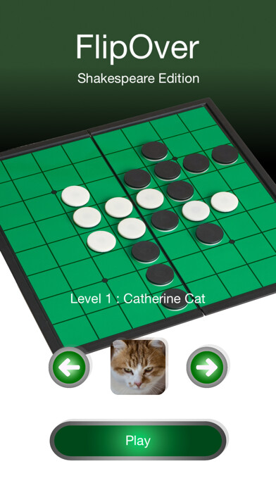 Emulate iPhone app FlipOver - Shakespeare Edition using MyAndroid Emulate iPhone app FlipOver - Shakespeare Edition using MyAndroid