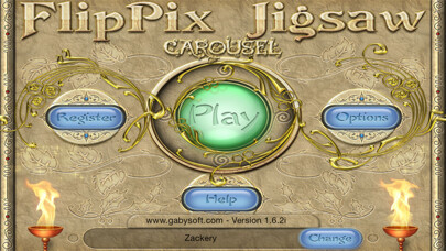Emulate iPhone app FlipPix Jigsaw - Carousel using MyAndroid Emulate iPhone app FlipPix Jigsaw - Carousel using MyAndroid
