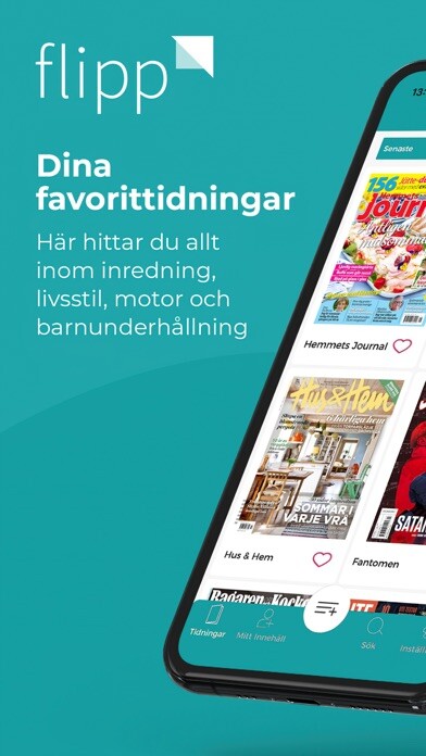 Emulate iPhone app Flipp Sverige using MyAndroid