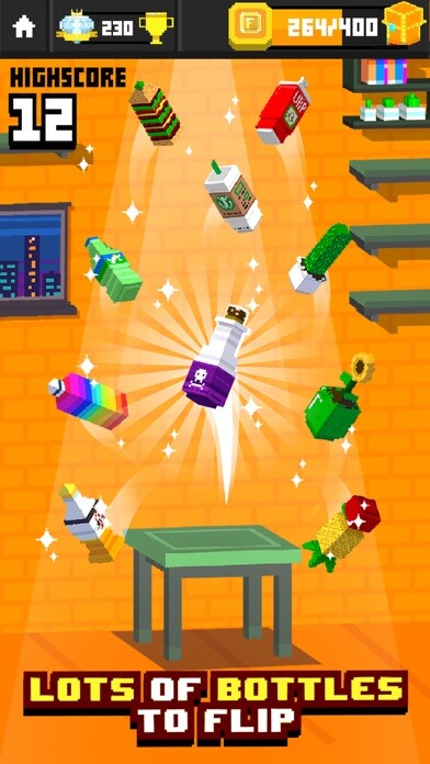 Run android online APK Flippy Bottle Extreme! from MyAndroid or emulate Flippy Bottle Extreme! using MyAndroid