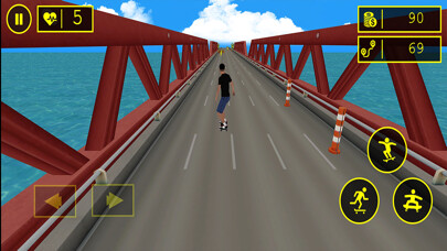 Emulate iPhone app Flip SkaterBoard Game using MyAndroid Emulate iPhone app Flip SkaterBoard Game using MyAndroid