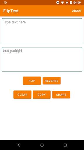 Run android online APK Flip Text - Reverse or Flip Text from MyAndroid or emulate Flip Text - Reverse or Flip Text using MyAndroid Run android online APK Flip Text - Reverse or Flip Text from MyAndroid or emulate Flip Text - Reverse or Flip Text using MyAndroid