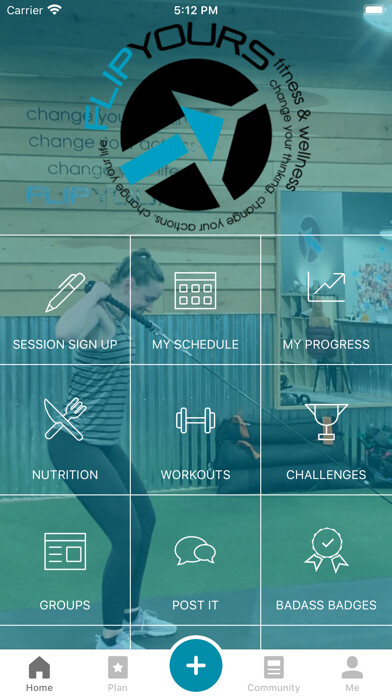 Emulate iPhone app Flip Yours Fitness & Wellness using MyAndroid Emulate iPhone app Flip Yours Fitness & Wellness using MyAndroid