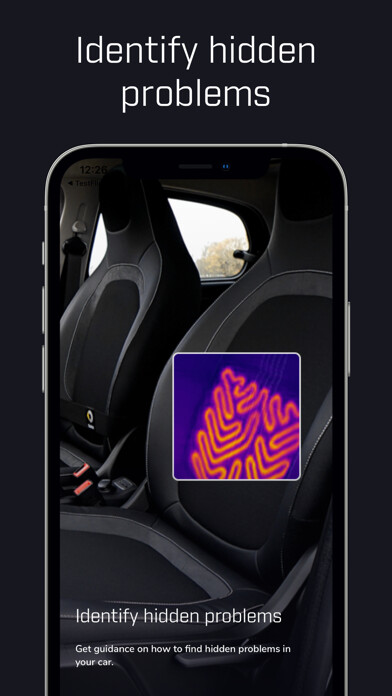 Emulate iPhone app FLIR Car Inspect using MyAndroid