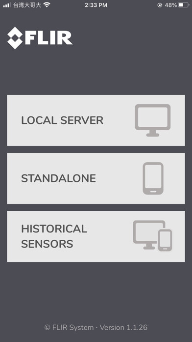 Emulate iPhone app FLIR Gateway App using MyAndroid