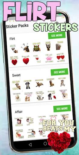 Run android online APK Flirt Stickers from MyAndroid or emulate Flirt Stickers using MyAndroid