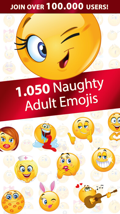 Emulate iPhone app Flirty Dirty Emoji - Adult Emoticons for Couples using MyAndroid