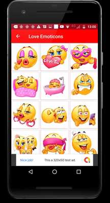 Emulate Android APK Flirty Stickers