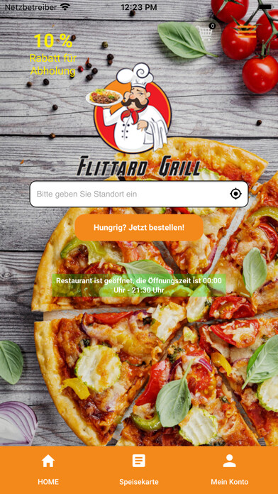 Emulate iPhone app Flittard Grill using MyAndroid Emulate iPhone app Flittard Grill using MyAndroid