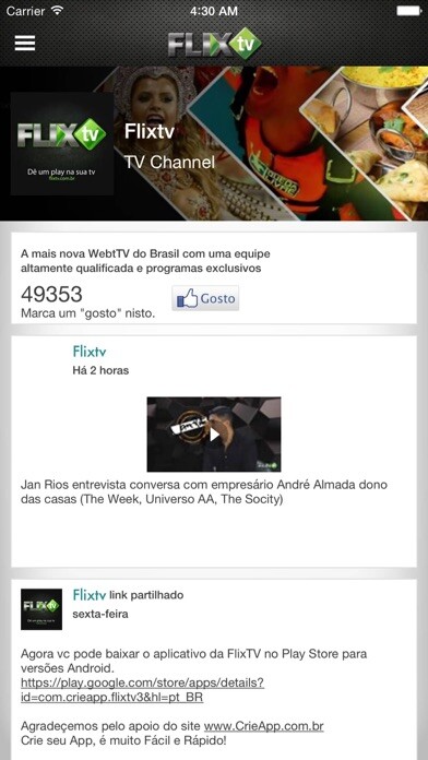 Emulate iPhone app FlixTV using MyAndroid Emulate iPhone app FlixTV using MyAndroid