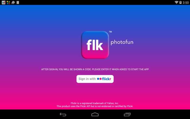 Emulate Android APK FLK PhotoFun