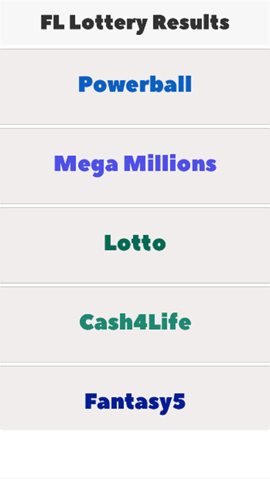 Emulate iPhone app FL Lotto Results using MyAndroid Emulate iPhone app FL Lotto Results using MyAndroid