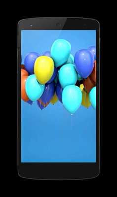 Emulate Android APK Floating Balloons Video LWP