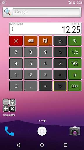 Run android online APK Floating Calculator Free from MyAndroid or emulate Floating Calculator Free using MyAndroid
