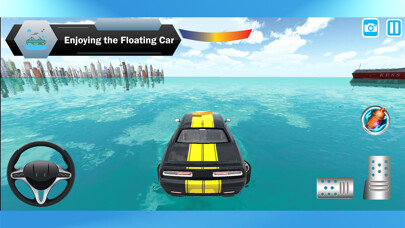 Emulate iPhone app Floating Car - Water Races using MyAndroid