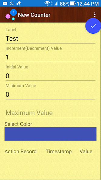 Emulate Android APK Floating Counter Emulate Android APK Floating Counter