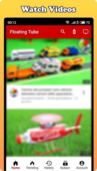 Run android online APK Floating Player Tube from MyAndroid or emulate Floating Player Tube using MyAndroid