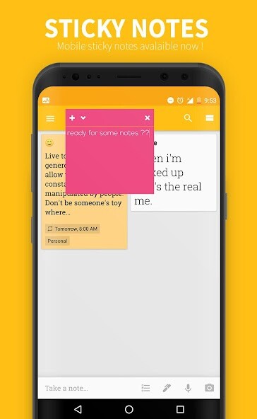 Run android online APK Floating Sticky Notes from MyAndroid or emulate Floating Sticky Notes using MyAndroid
