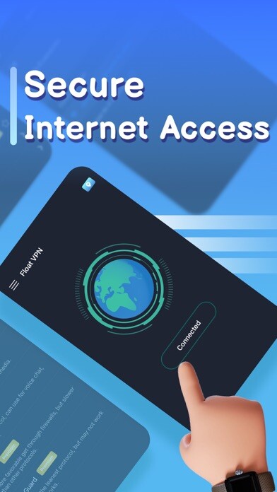 Emulate iPhone app Float VPN: WiFi Security Proxy using MyAndroid