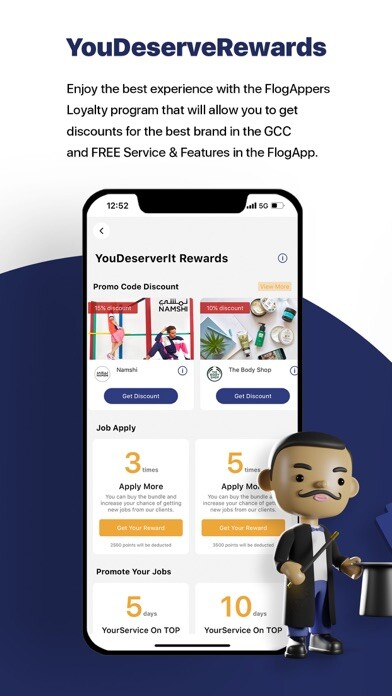 Emulate iPhone app FlogApp - Services Portal using MyAndroid