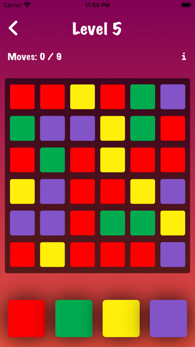 Emulate iPhone app Flood It - Extreme using MyAndroid Emulate iPhone app Flood It - Extreme using MyAndroid