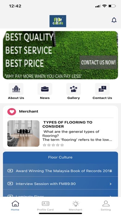Emulate iPhone app Floor Culture using MyAndroid Emulate iPhone app Floor Culture using MyAndroid