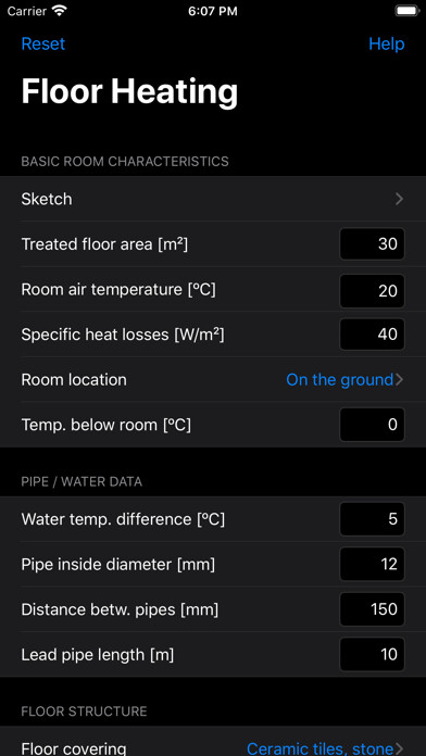 Emulate iPhone app Floor Heating using MyAndroid