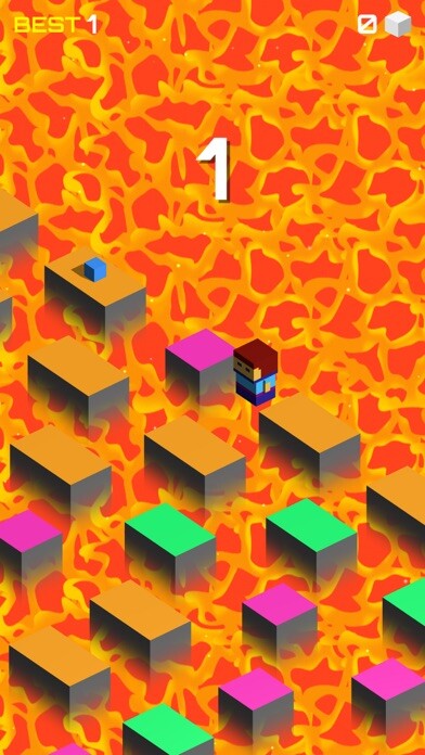 Emulate iPhone app Floor Lava : Block Jump using MyAndroid