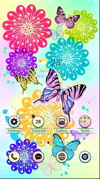 Run android online APK Floral Colorful - Wallpaper from MyAndroid or emulate Floral Colorful - Wallpaper using MyAndroid