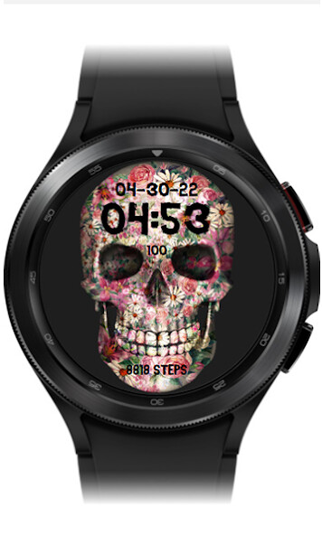 Run android online APK Floral Skull Sugar Flower Pink from MyAndroid or emulate Floral Skull Sugar Flower Pink using MyAndroid