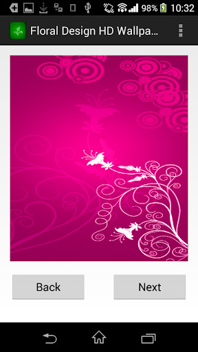 Emulate Android APK Floral wallpaper for whatsapp