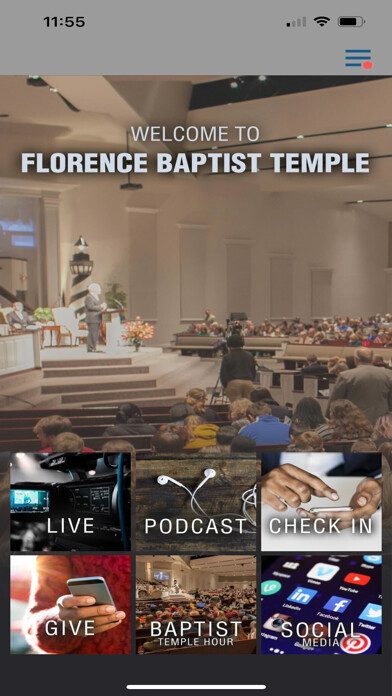 Emulate iPhone app Florence Baptist Temple using MyAndroid Emulate iPhone app Florence Baptist Temple using MyAndroid