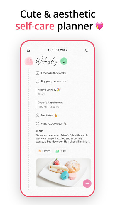 Emulate iPhone app Floret: Cute Planner & Agenda using MyAndroid