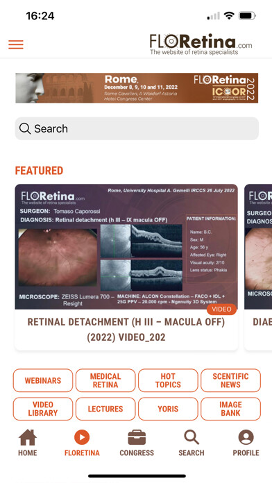 Emulate iPhone app Floretina App using MyAndroid