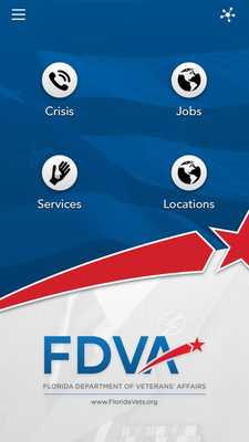 Emulate Android APK Florida Dept. Veterans Affairs
