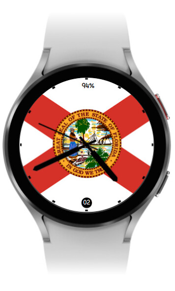 Run android online APK Florida Flag Watchface from MyAndroid or emulate Florida Flag Watchface using MyAndroid