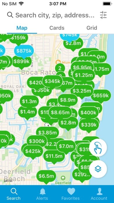 Emulate iPhone app Florida Home Search using MyAndroid Emulate iPhone app Florida Home Search using MyAndroid