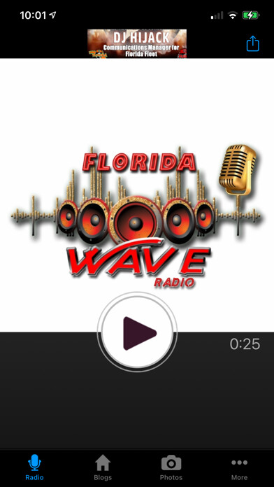 Emulate iPhone app Florida Wave Radio using MyAndroid Emulate iPhone app Florida Wave Radio using MyAndroid