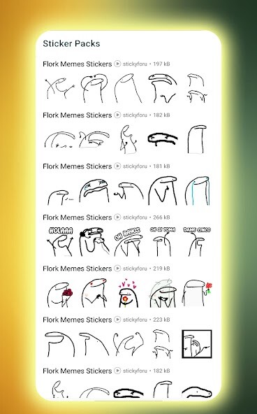 Run android online APK Flork Memes para WAStickersApp from MyAndroid or emulate Flork Memes para WAStickersApp using MyAndroid